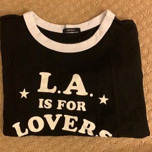 Basic Black Crop Top